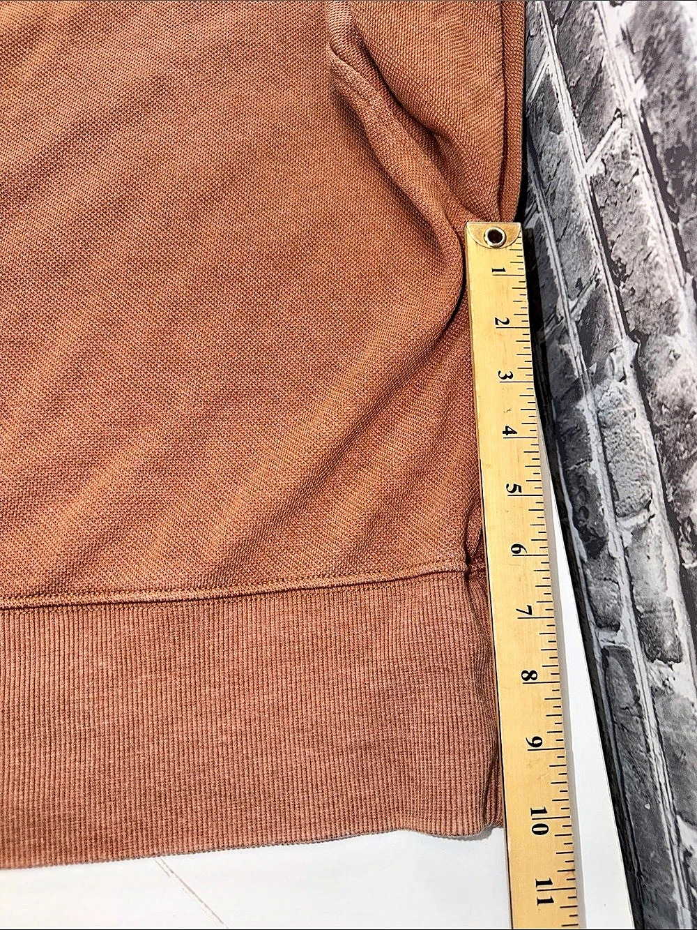 Aerie Brown Textured Sweatshirt - Picture 7 of 9